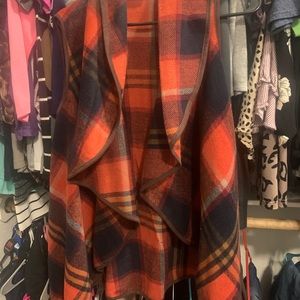 Plaid vest